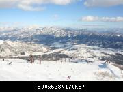 Hakuba, ski resort from Nagano prefecture, home of the Olympic Games in 1998